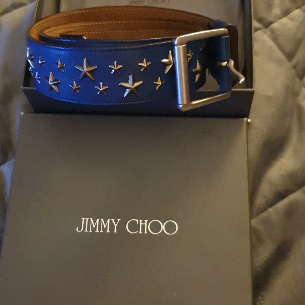 Jimmy Choo Biker Leather with stars / size 95 (36)